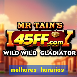 melhores horarios para operar iq option